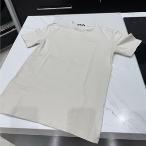 Zara Cream Short Sleeve Tee